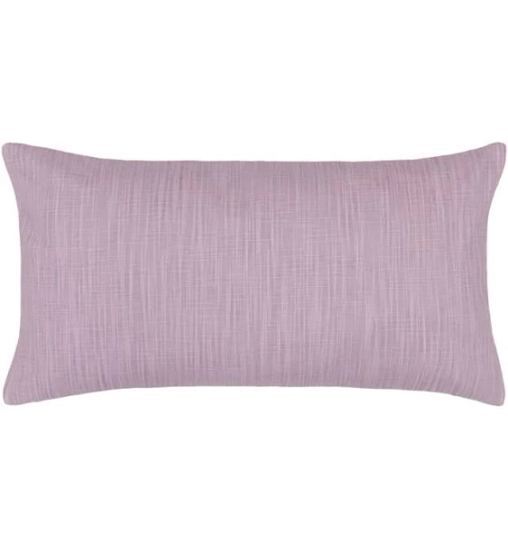 Purple Cotton Throw Pillow