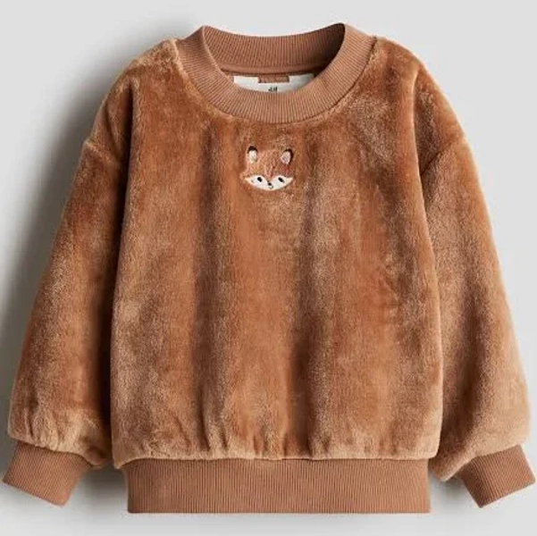 H&M Girls Fleece Sweatshirt