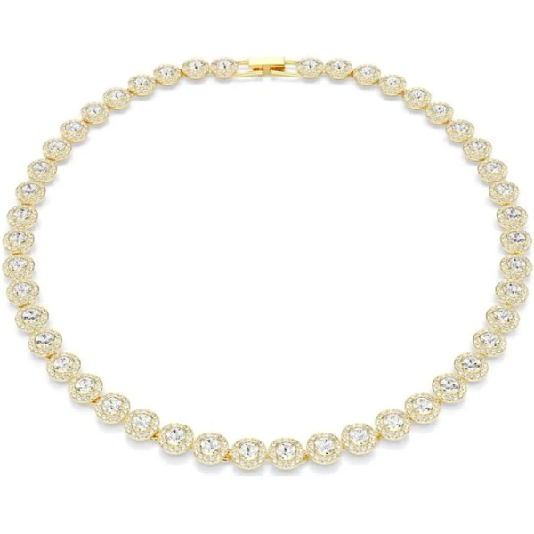 Swarovski Una Angelic Round Cut Tennis Necklace