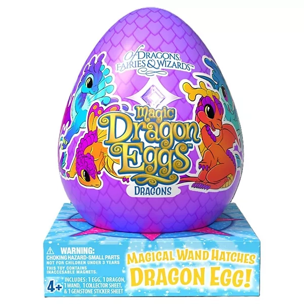 Of Dragons, Fairies & Wizards Magic Dragon Eggs 4.5-Inch Surprise Toys - Styles May Vary