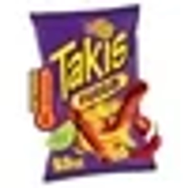 Takis Fuego 9.9 oz Sharing Size Bag, Hot Chili Pepper & Lime Rolled Tortilla Chips