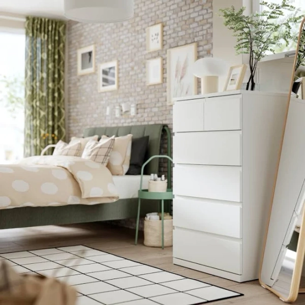 IKEA STORKLinta 6-Drawer Dresser