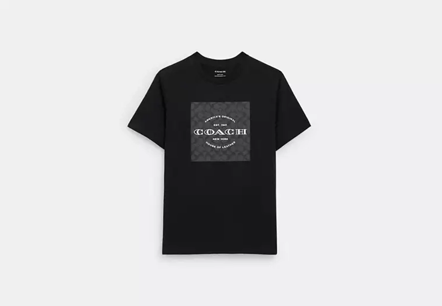 Signature Square T-Shirt In Organic Cotton
