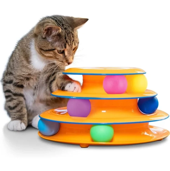 Petstages Tower of Tracks Cat Toy