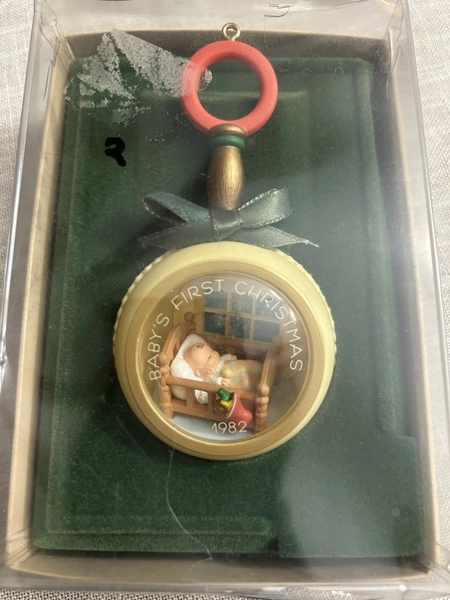 Hallmark Keepsake Baby's First Christmas 1982 Christmas Tree Ornament