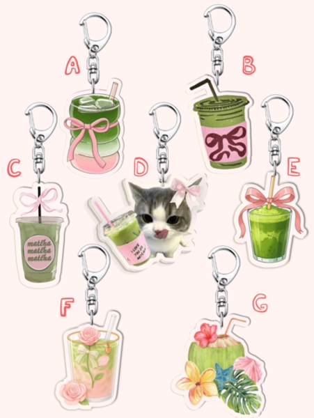 1pc Kawaii CuteMatcha Bow Drink Keychain / Coffee Bow Drink / Adorable Hamster Holding Coffee Keychain.Bag Pendant For Daily Wear And Holiday Gift,INS Style. Everyday Bag Accessory, Bag Charm, Lanyard, Key Holder, Car Keyring. Ideal For Sister Gifts,Woman Gifts , Christmas Gifts,Boyfriends, Girlfriends, Family Members.The Perfect Gift For Matcha Lovers And Coffee Enthusiasts.