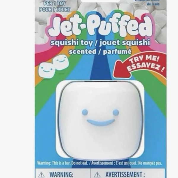 JET PUFFED MARSHMALLOW SCENTED Squishi Viral TikTok Toy Squishy - New Toys & Collectibles
