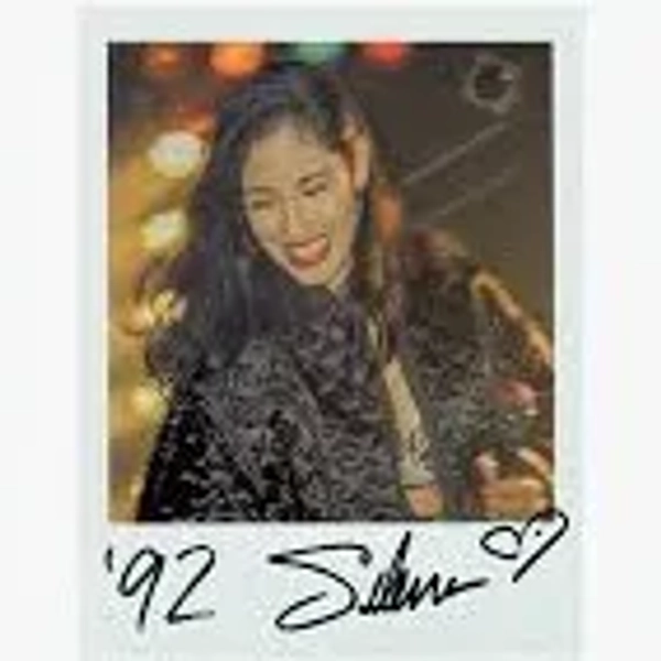 Selena Polaroid Smile Photo Print