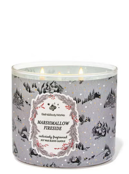 Marshmallow Fireside 3-Wick Candle