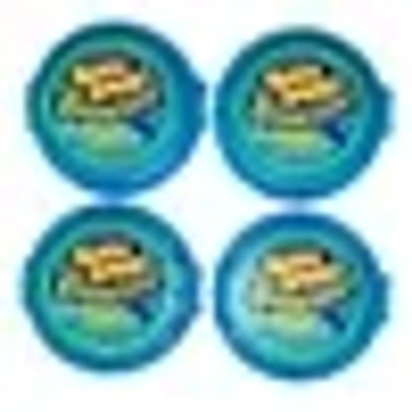 Hubba Bubba Bubble Tape Sour Blue Raspberry 4 Pack, 6 Feet of Fun
