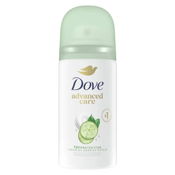 Dove Beauty Mini Advanced Care Cool Essentials Antiperspirant & Deodorant Dry Spray - Travel Size - 1oz