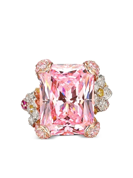 Anabela Chan bague Cinderella en or rose 18ct  | 5