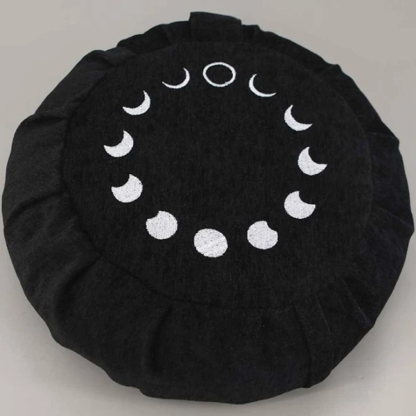 Buddha Groove Moon Phase Zafu Meditation Cushion
