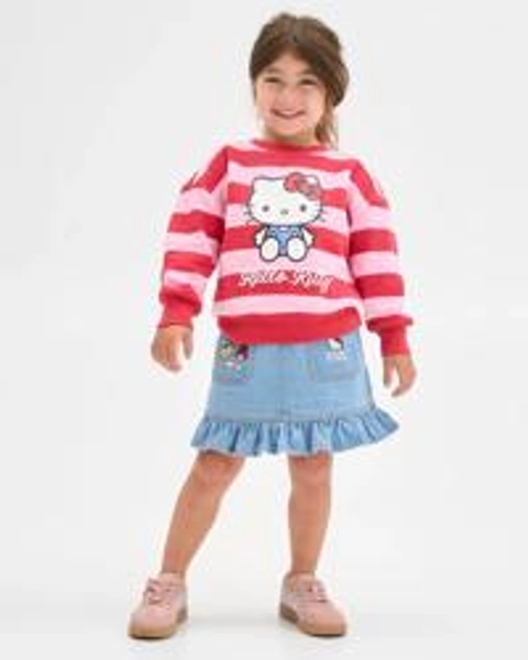Hello Kitty Fleece Long Sleeve Top