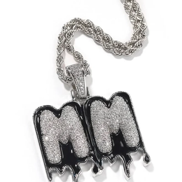 18in. Platinum Cuban Chain