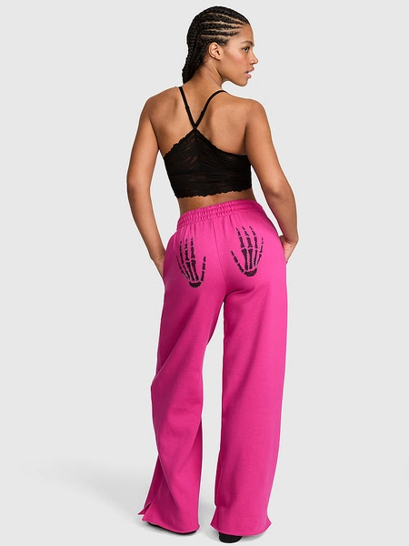 Campus Fleece™ Wide-Leg Split-Hem Sweatpants