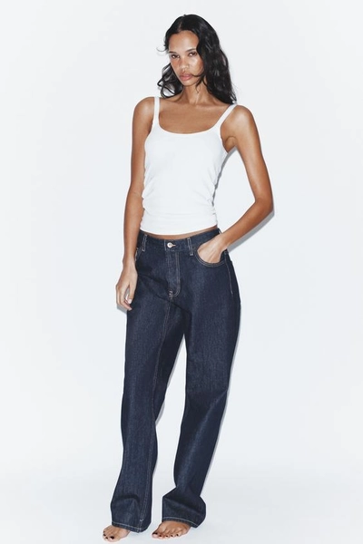 TRF LOW RISE STRAIGHT LEG JEANS