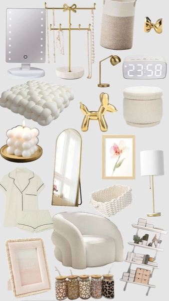 Room decor ideas !! in 2025 | Gold room decor, Kids interior room, Beige room