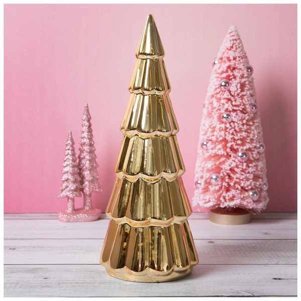 Metallic Gold Ceramic Tree