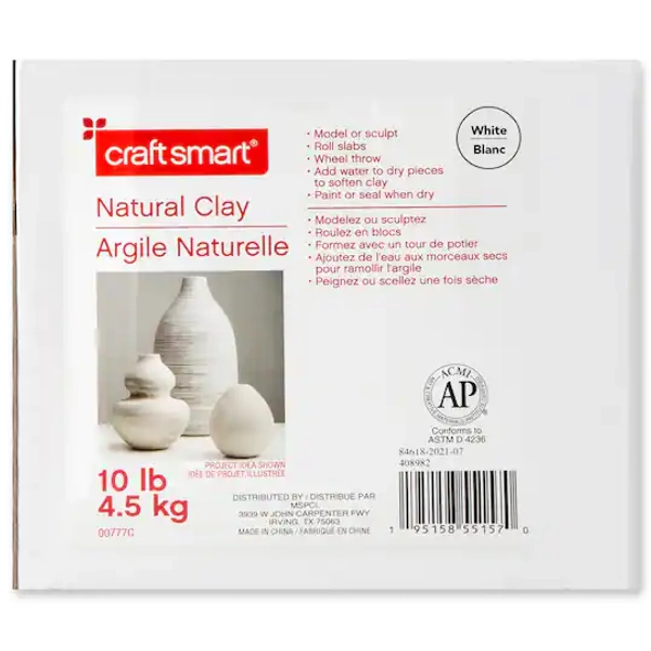10lb. Natural Clay by Craft Smart®