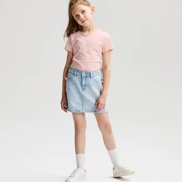 Girls' Short Sleeve 100% Cotton Classic Fit T-Shirt - Cat & Jack™ Clay Pink M