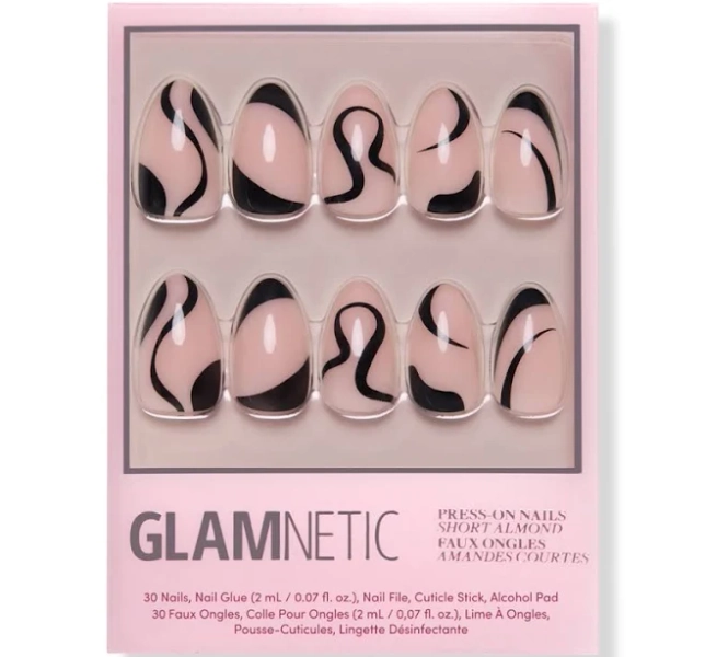 Glamnetic Ink Wave Press-On Nails