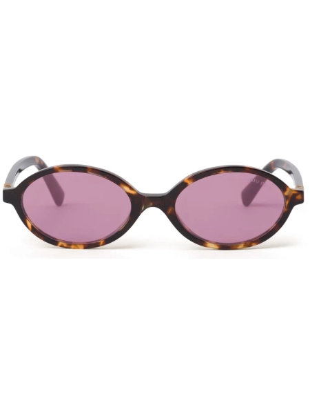 Miu Miu Eyewear Regard tortoiseshell-effect Sunglasses | Brown | FARFETCH