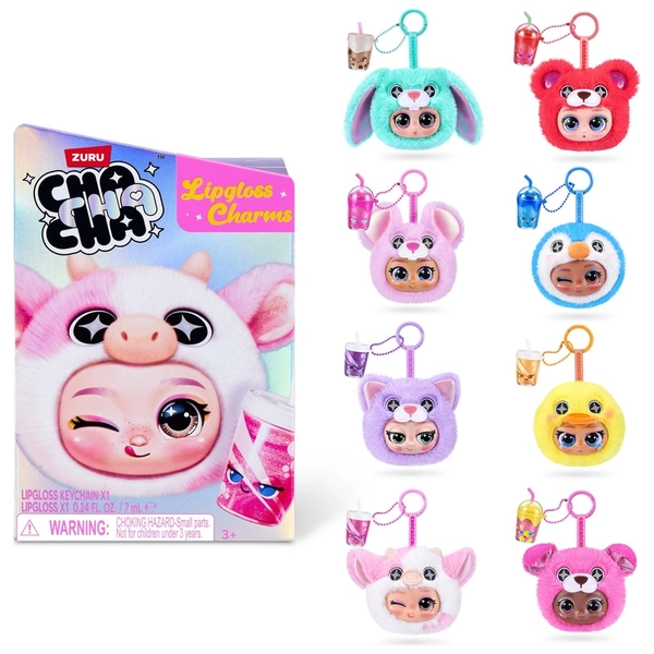 ChaChaCha by ZURU Character Lipgloss Keychain Assortment