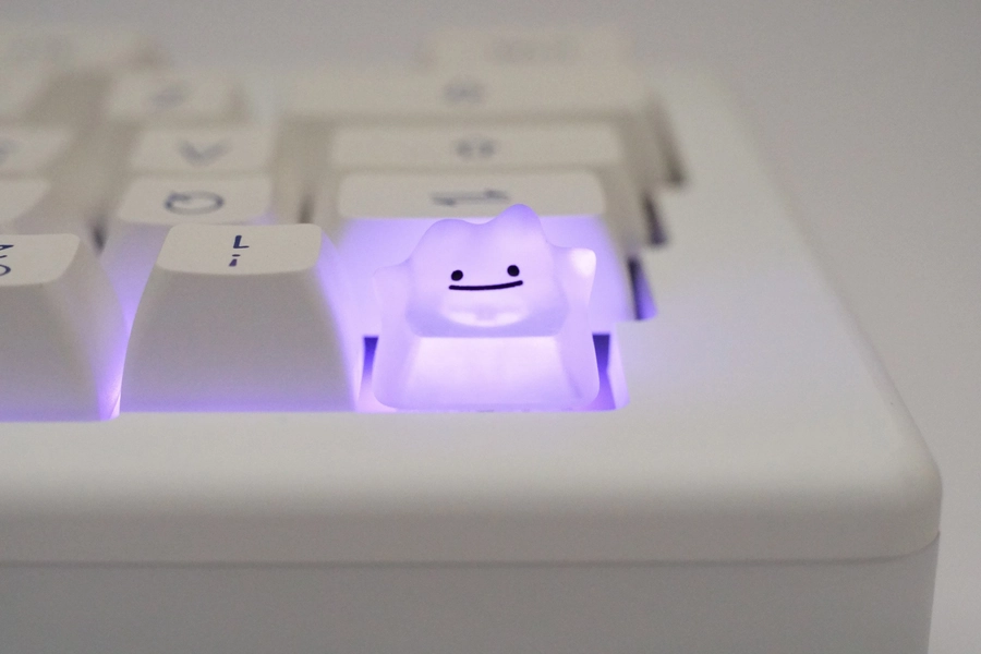 Crystal Blob Artisan Keycap | Custom Keycap for RGB Keyboard