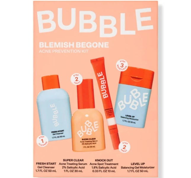 Ulta Beauty Bubble Blemish Begone Acne Prevention Kit