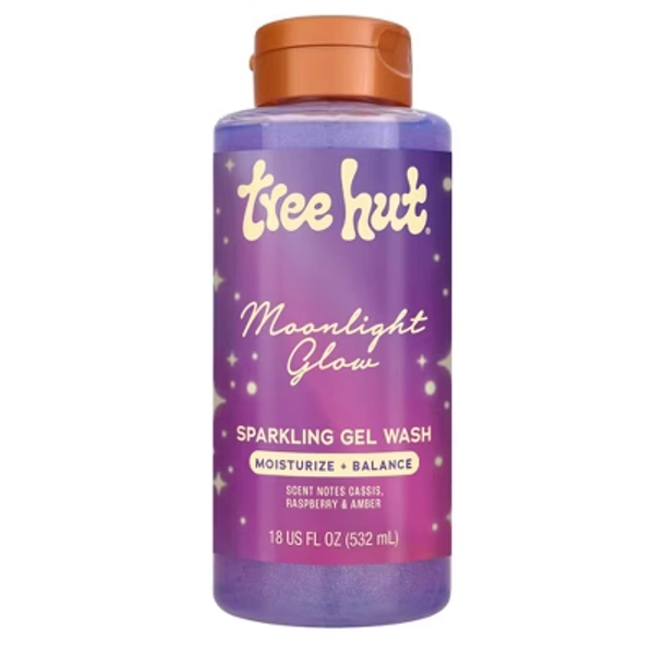 Tree Hut Exclusive Moonlight Glow Foaming Gel Body Wash - 18 fl oz: Paraben-Free, Vegan, Hydrating for Normal Skin