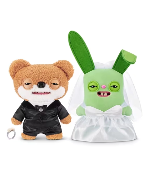 2 Pack ZURU Fuggler Wedding Day Plush Toy Set - Assorted - One Size