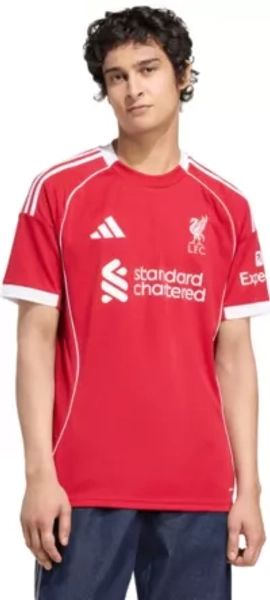 adidas Men's 2025 Liverpool Red Home Replica Jersey