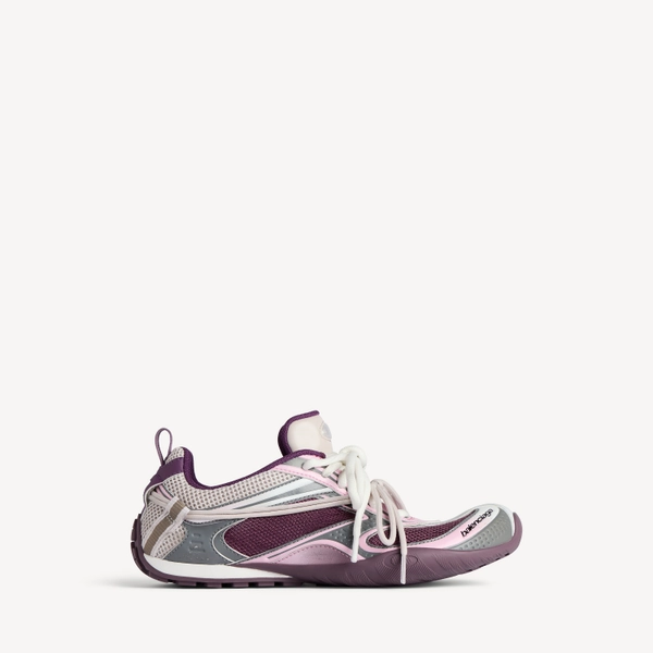 Women's Radar Gradient Lines Sneaker in Purple/grey/pink/white