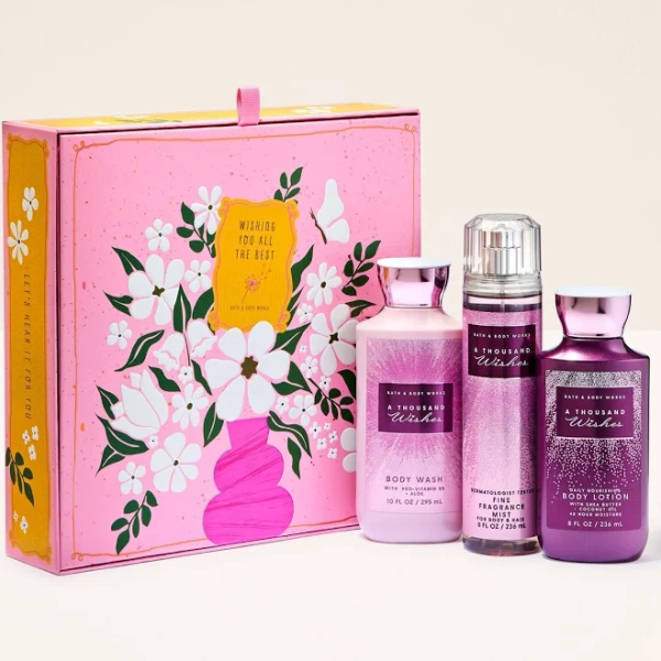 Bath & Body Works A Thousand Wishes Gift Set
