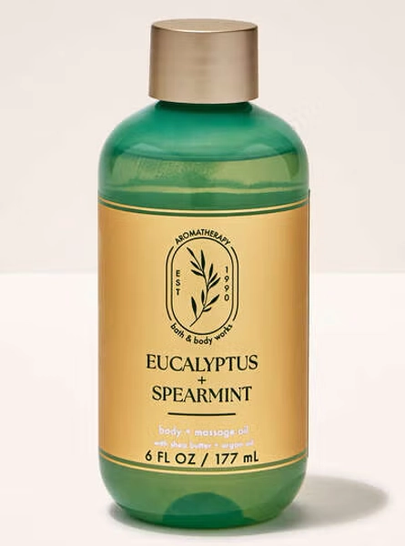 Eucalyptus Spearmint Body and Massage Oil