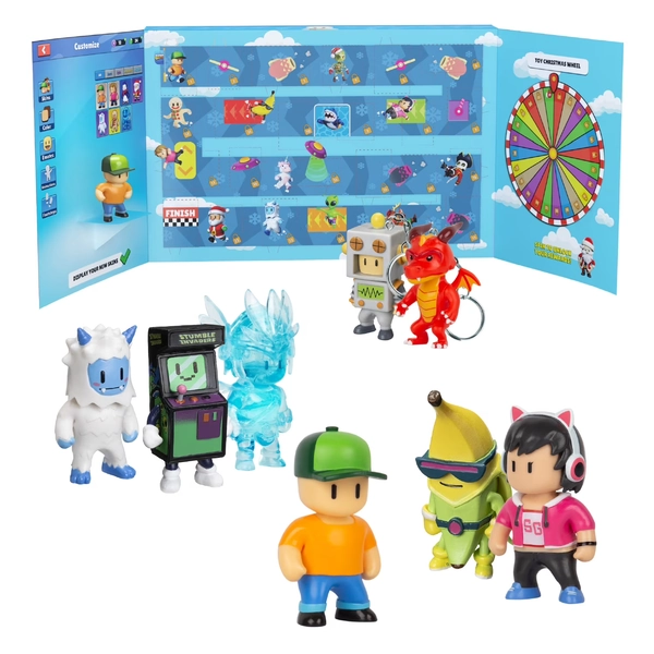 Stumble Guys Advent Calendar: The Action Countdown - Walmart.com