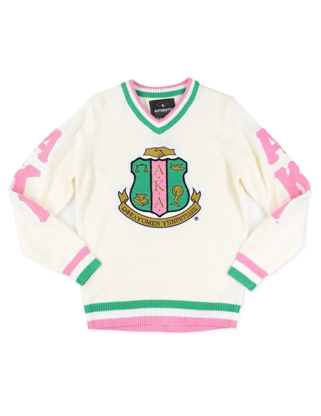 Alpha Kappa Alpha V-Neck Sweater