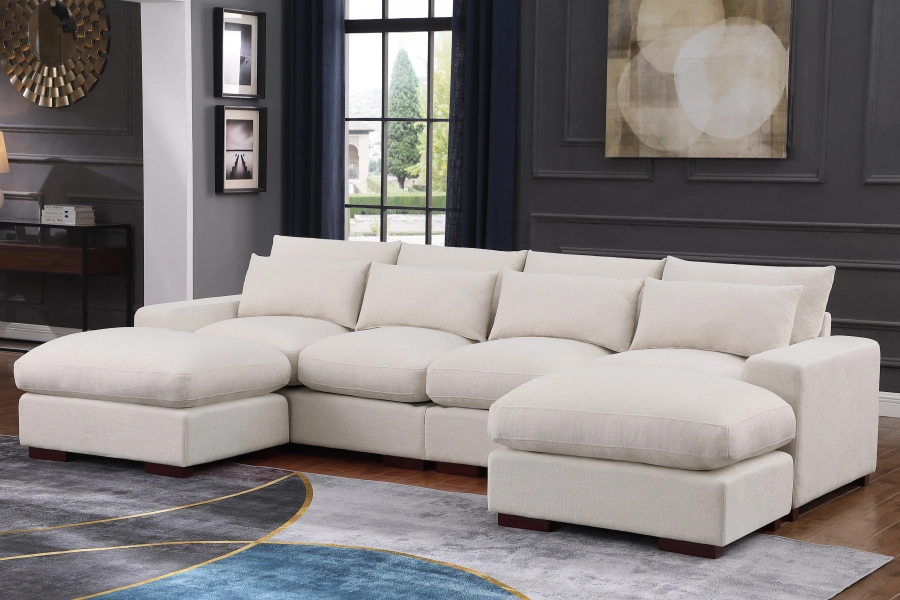 Latitude Run® Nyerere 123.24" Upholstered Sofa & Reviews | Wayfair