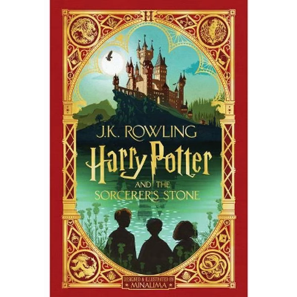 Harry Potter and the Sorcerer's Stone: Minalima Edition (Book 1), Volume 1 - by J K Rowling (Hardcover)