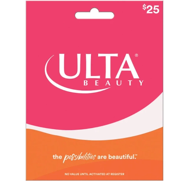 $25 Ulta Beauty Gift Card