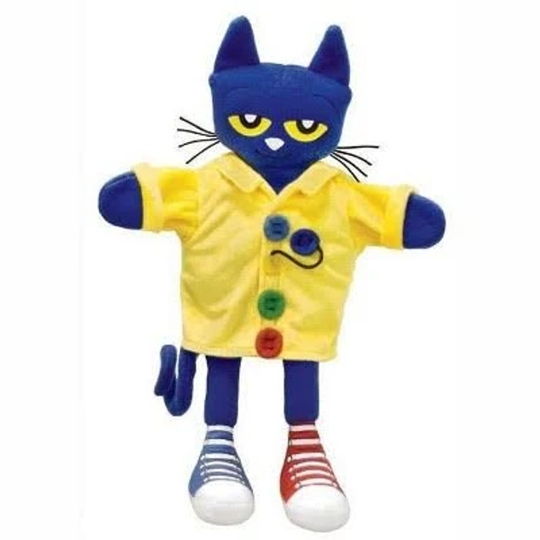 Merry Makers Pete the Cat and His Four Groovy Buttons Puppet