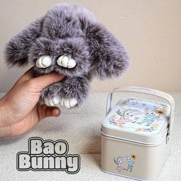 Bao Bunny Furry Plush Keychain Mystery Tin