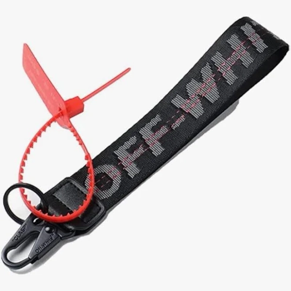 Off-White Inspired Lanyard Keychain