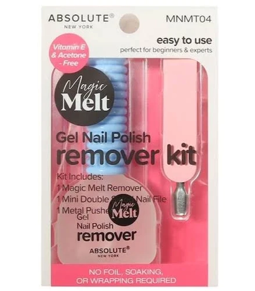 Absolute New York Magic Melt Master Gel Polish Remover Kit