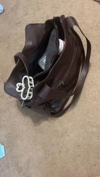 Women's Punk-Style Rivet-Decoration Handbag, Large-Capacity for - TikTok Shop