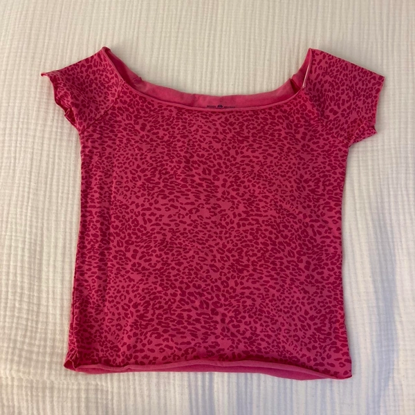 brandy melville hot pink cheetah print off the...