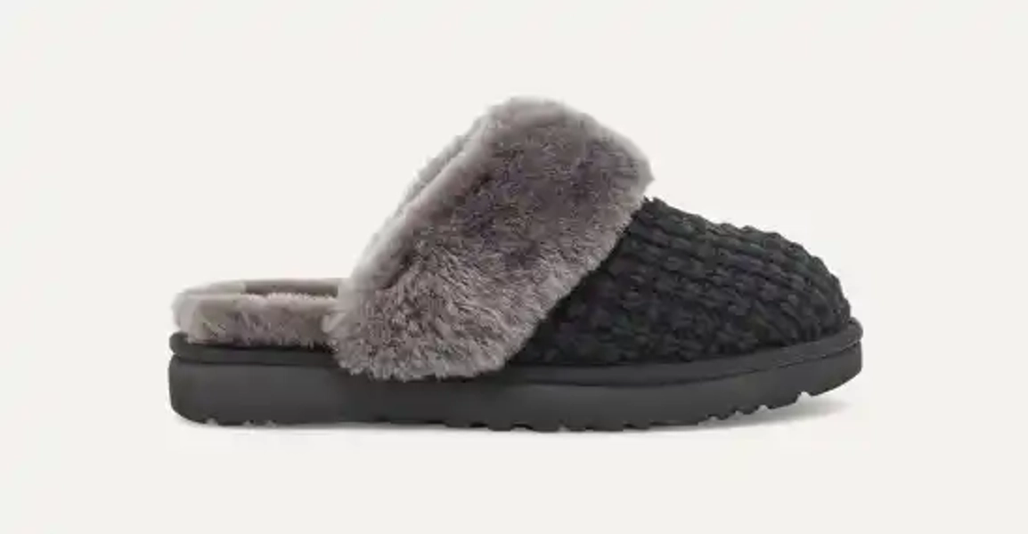 UGG® Women's Cozy Slipper Sheepskin Slippers in Grey/, Size 6