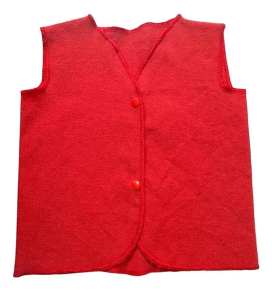 Bayetilla Roja Para Bebes Y Niños X 3 Unidades