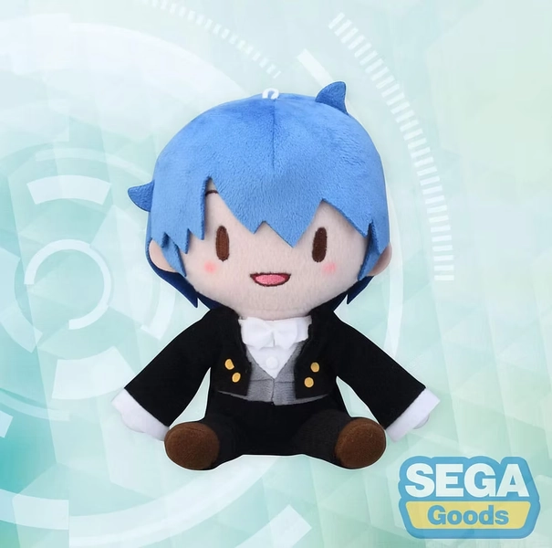 Hatsune Miku Project Diva Arcade Fuwa Petit Mini Plush Figure Kaito Butler Ver.